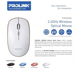 MOUSE WIRELESS PROLINK PMW6006