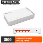TOTOLINK S505 5-Port 10/100Mbps Desktop Switch HUB