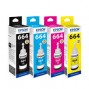 TINTA EPSON L SERIES 664 70ML YELLOW